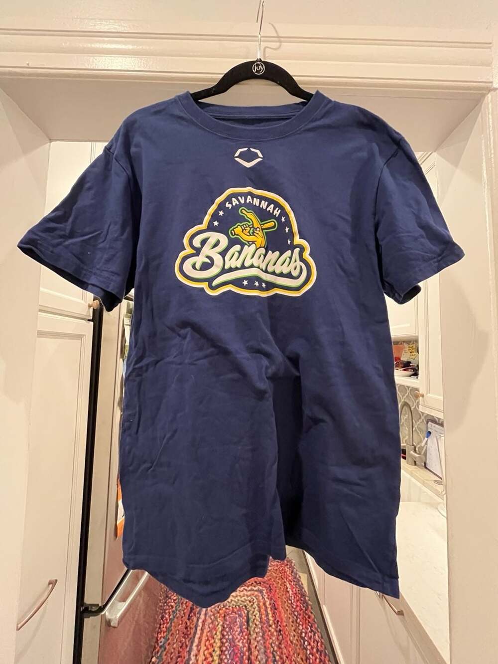 EvoShield Savannah Bananas All Star Circle Patch Navy T-Shirt